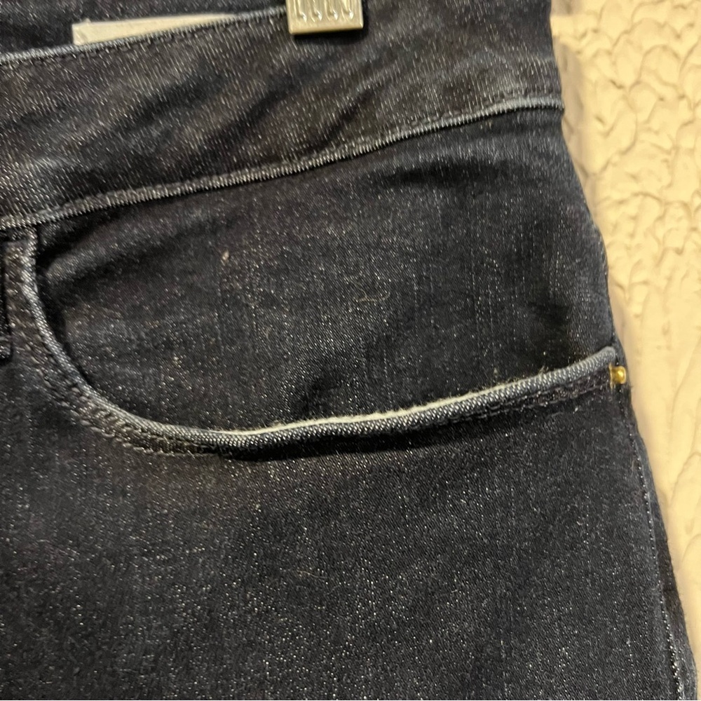 Frame Denim Le One Skinny Keller Dark Blue Ankle length Jeans size 29 - Picture 8 of 16